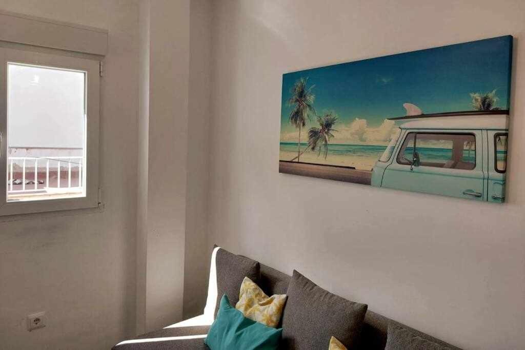 Bonito Apartamento En 2º Linea De Playa & Parking Lägenhet Málaga Exteriör bild